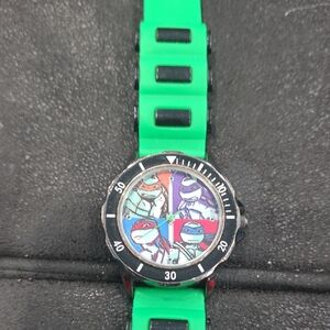Kids Green Ninja Turtle Watch